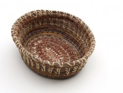 Coiled Pine Needle Basketry