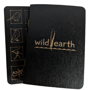 field notebook wild earth logo and graphics